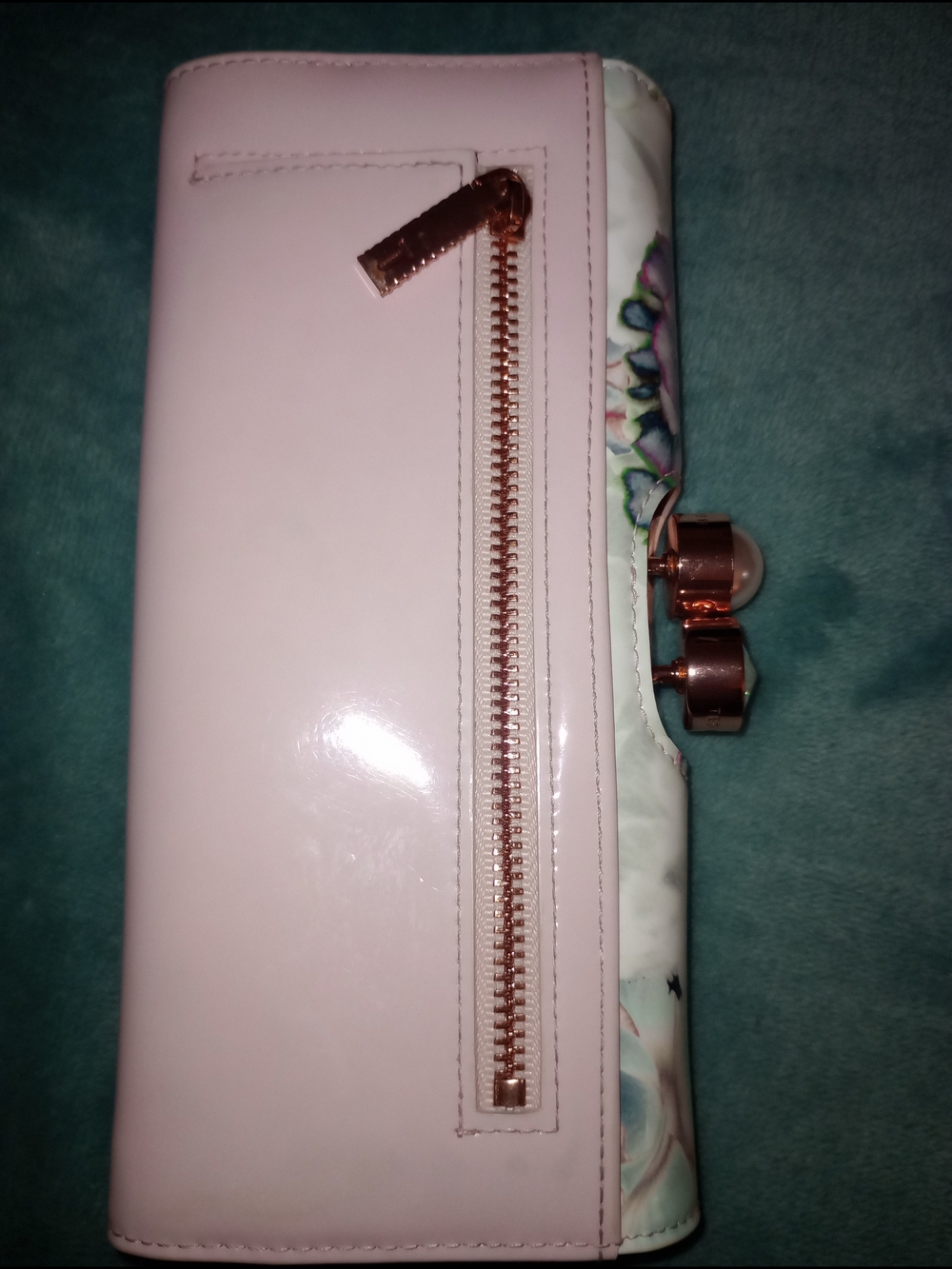 Ted Baker Marietta Floral Kisslock Wallet - Picture 9 of 13